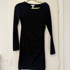 Leith bodycon Black Long Sleeve Dress
